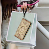 Catholight Strength in Grace Ledergeldbörse