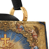 Katholische Ledertasche „Heiliges Herz der Göttlichen Liebe“