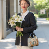 Catholight The Crescent of Serenity Damen-Ledertasche