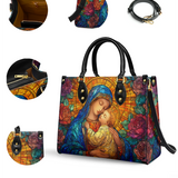 Catholight Radiant Madonna Ledertasche