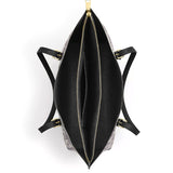 Katholische Ledertasche mit Blumenmuster