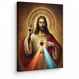 Catholight A Testament of Grace and Compassion Canvas Wall Art