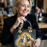 Catholight Die Königin des Himmels Damen-Ledertasche