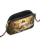 Catholight Resurrection Bloom Leather Crossbody Bag