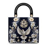 Catholight Andachts-Ledertasche „Der Heilige Geist und die Lilie“