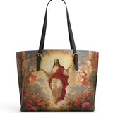 Catholight Glorious Ascension Christ Rising in Majestät Ledertasche