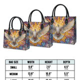 Katholische Ledertasche „Heilige Taube Strahlkraft“