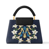 Catholight Crown Of Grace Leder-Umhängetasche