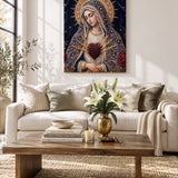 Catholight Sorrowful Grace Canvas Wall Art