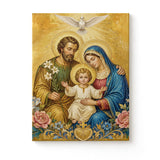 Catholight Holy Family in Divine Grace Canvas Wall Art