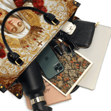 Catholight Lady of Fatima Elegance Leather Bag