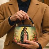 Catholight Rosen von Guadalupe Ledertasche