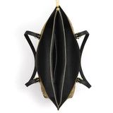 Katholische Ledertasche „Heiliger Nikolaus, der Schutzpatron der Großzügigkeit“