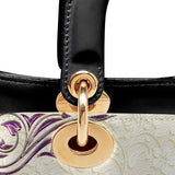 Catholight Faith &amp; Florals Damen-Ledertasche