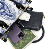 Katholische Ledertasche „Heilige Gelassenheit Jungfrau Maria“