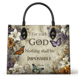 Catholight Faithful Blossom Ledertasche