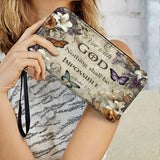 Catholight Faithful Blossom - Ledergeldbörse