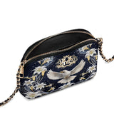 Catholight The Holy Spirit and Lily Devotional Leather Crossbody Bag