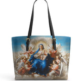 Catholight Divine Ascension: Die himmlische Umarmung Ledertasche