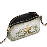 Katholische Leder-Umhängetasche „Die Heilige Eucharistie“