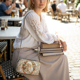 Katholische Leder-Umhängetasche „Jungfrau Marias Gnade“