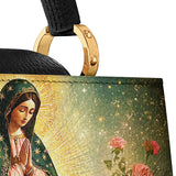 Catholight Rosen von Guadalupe Ledertasche