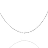 Katholische Halskette mit Herz und Kreuz aus Sterlingsilber 