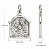 Catholight Holy Family - Home of Nazareth Charm