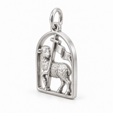 Catholight Lamb of God - Banner of Victory Charm