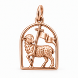 Catholight Lamb of God - Banner of Victory Charm