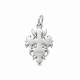 Catholight Lily of Faith Cross Charm