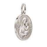 Catholight Madonna and Child Rose Charm