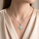 Catholight Miraculous Medal Marian Monogram Charm