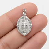 Catholight Miraculous Medal Marian Monogram Charm
