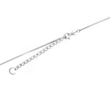 Catholight Offene französische Auspice Maria Halskette aus 14K Gold Vermeil/ Sterling Silber 