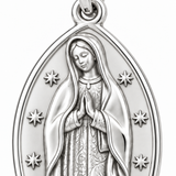Catholight Our Lady of Guadalupe - Mantle of Stars Charm
