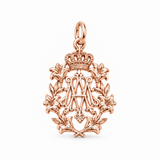 Catholight Queen of Heaven Marian Lily Charm