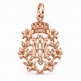 Catholight Queen of Heaven Marian Lily Charm