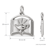 Catholight Sacred Scripture - Lamp of the Word Charm
