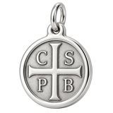 Catholight Saint Benedict - Peace in Christ Charm