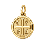 Catholight Saint Benedict - Peace in Christ Charm
