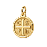Catholight Saint Benedict - Peace in Christ Charm