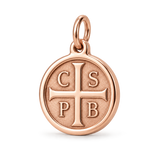 Catholight Saint Benedict - Peace in Christ Charm