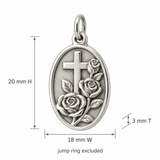Catholight Saint Therese - Little Way Roses Charm