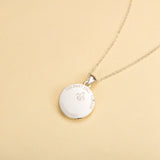 Katholische Halskette mit der Heiligen Jungfrau Maria aus Sterlingsilber 