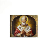 Catholight Saint Nicholas The Patron of Generosity Men's Wallet