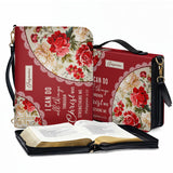 Catholight Blooming With Faith Personalized Bible Cover
