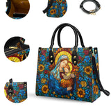 Catholight Blessed Embrace Leather Bag