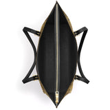 Katholische Ledertasche „Heiliger Nikolaus, der Schutzpatron der Großzügigkeit“