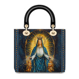 Catholight Celestial Devotion Damen-Ledertasche